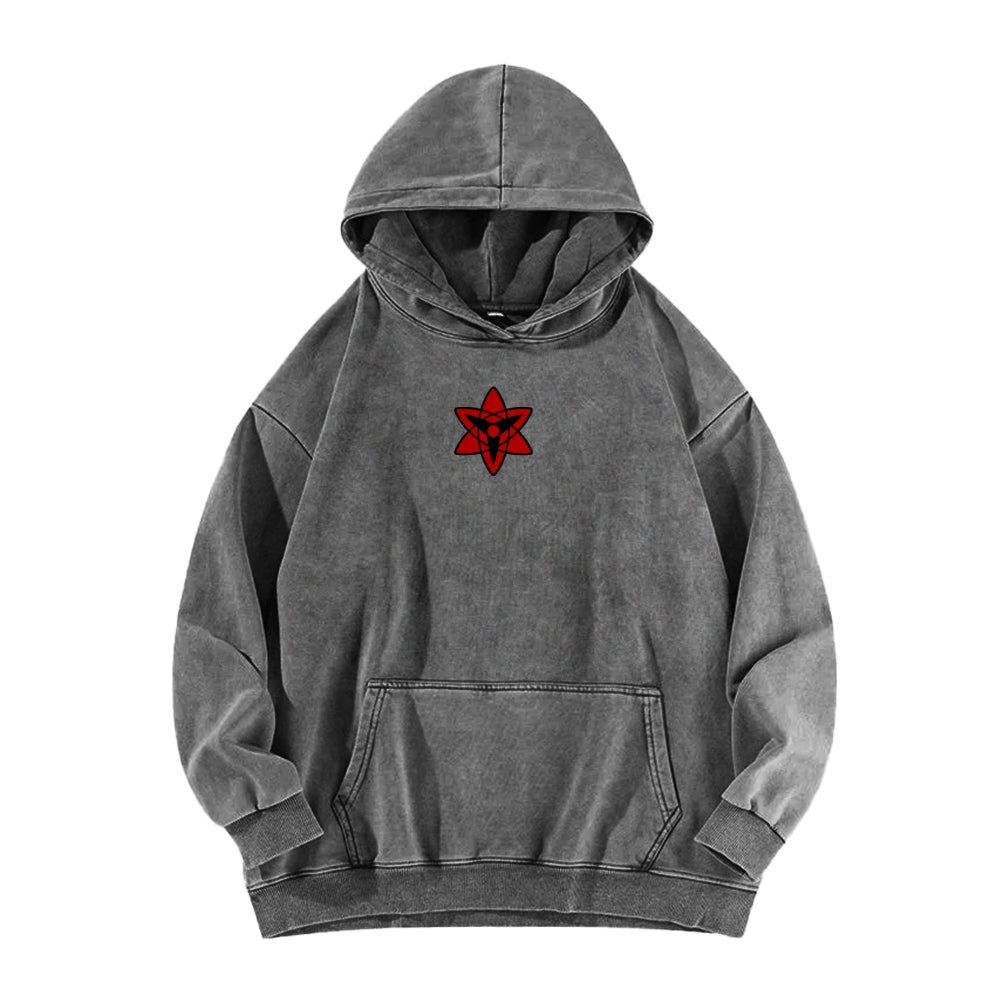 Naruto Casual Washed Hoodie 2509012968