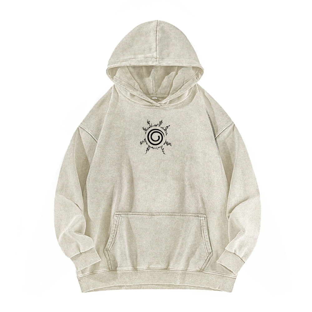 Naruto Casual Washed Hoodie 2509012969