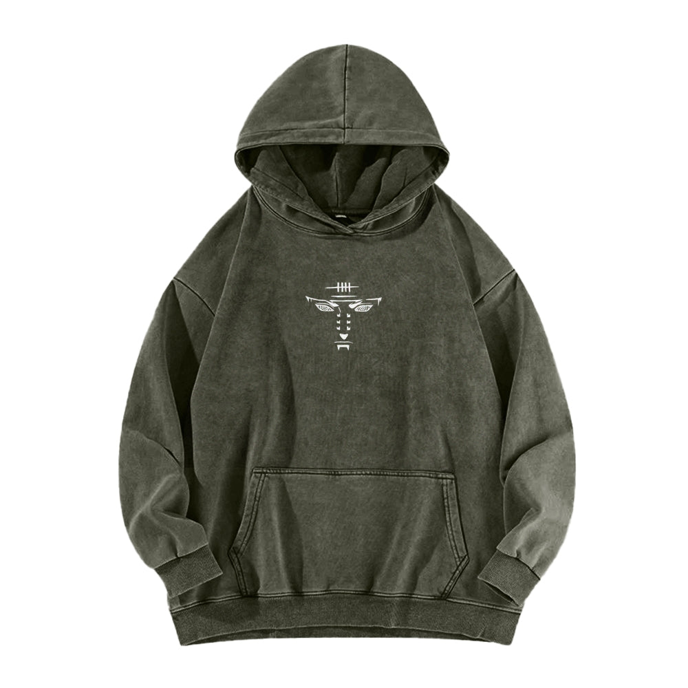 Naruto Casual Washed Hoodie 2509012973