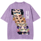Demon Slayer Unisex Fit Washed T-Shirt 2509022796