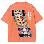 Demon Slayer Unisex Fit Washed T-Shirt 2509022796
