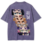 Demon Slayer Unisex Fit Washed T-Shirt 2509022796
