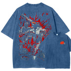 Chainsaw Man Unisex Fit Washed T-Shirt 2510001359