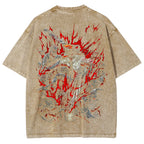 Chainsaw Man Unisex Fit Washed T-Shirt 2510001359