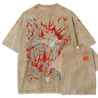 Chainsaw Man Unisex Fit Washed T-Shirt 2510001359