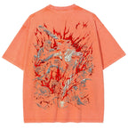 Chainsaw Man Unisex Fit Washed T-Shirt 2510001359