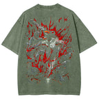 Chainsaw Man Unisex Fit Washed T-Shirt 2510001359