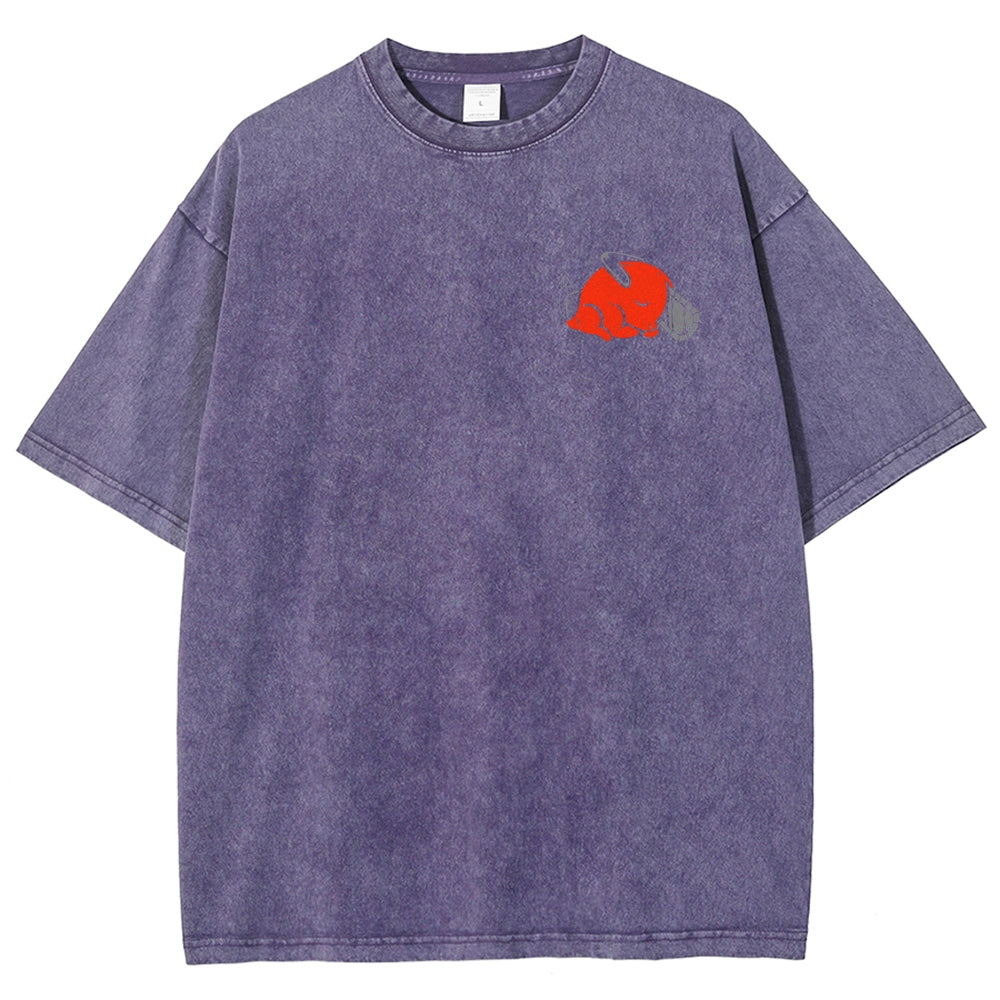 Chainsaw Man Unisex Fit Washed T-Shirt 2510001359
