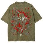 Chainsaw Man Unisex Fit Washed T-Shirt 2510001359