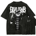 Chainsaw Man Reze Unisex Fit Washed T-Shirt 2510002002