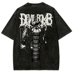 Chainsaw Man Reze Unisex Fit Washed T-Shirt 2510002002