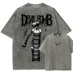 Chainsaw Man Reze Unisex Fit Washed T-Shirt 2510002002