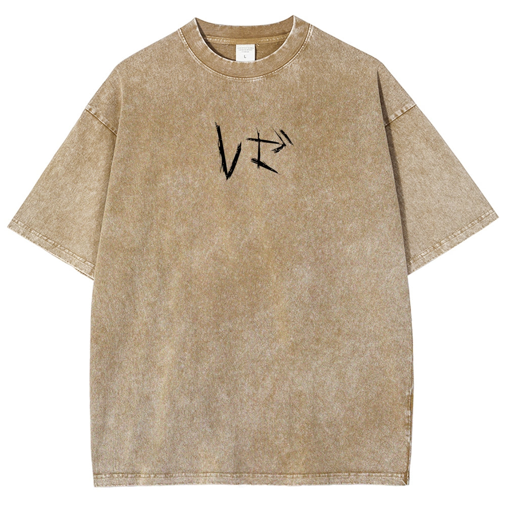 Chainsaw Man Reze Unisex Fit Washed T-Shirt 2510002002
