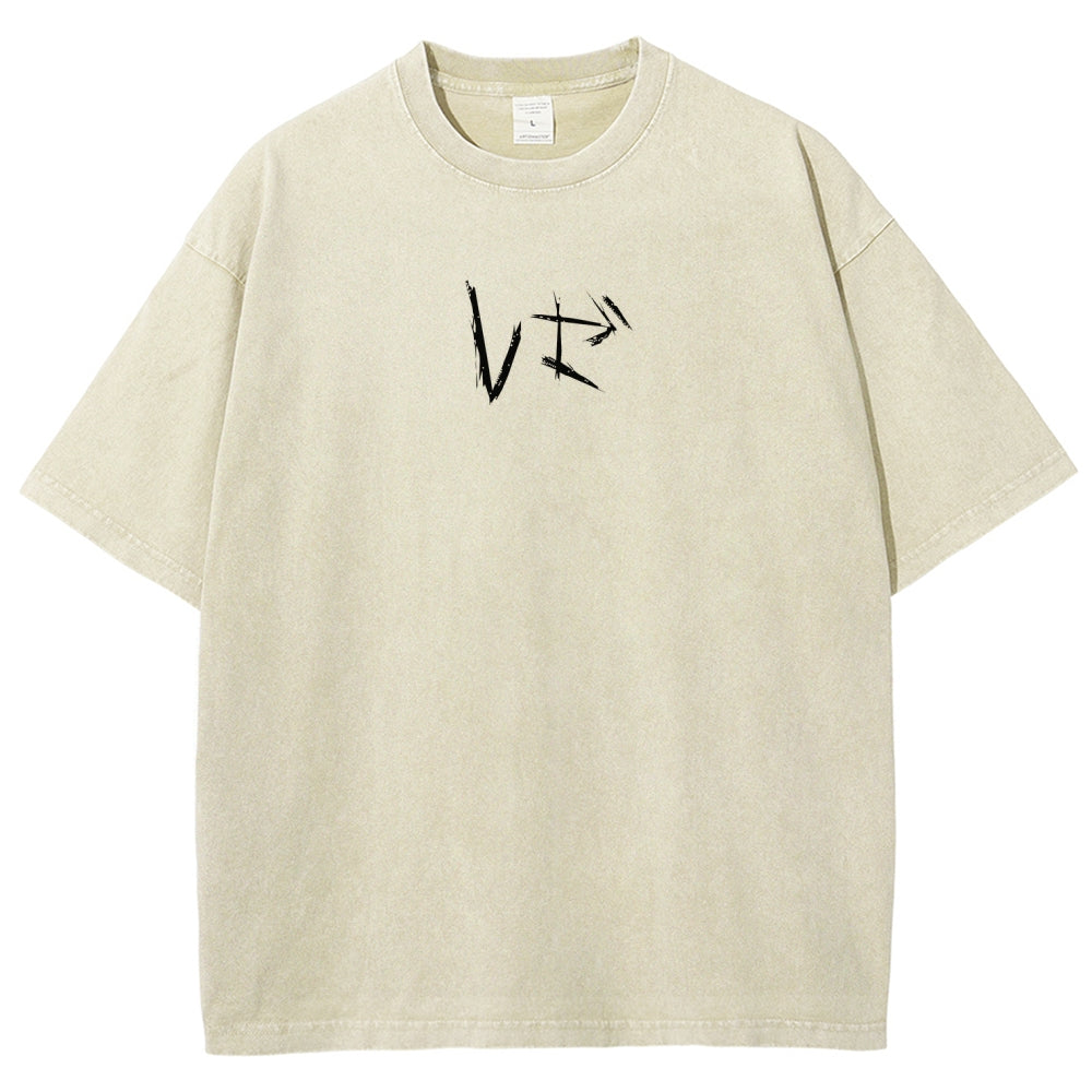 Chainsaw Man Reze Unisex Fit Washed T-Shirt 2510002002