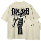 Chainsaw Man Reze Unisex Fit Washed T-Shirt 2510002002