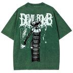 Chainsaw Man Reze Unisex Fit Washed T-Shirt 2510002002
