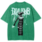 Chainsaw Man Reze Unisex Fit Washed T-Shirt 2510002002