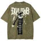 Chainsaw Man Reze Unisex Fit Washed T-Shirt 2510002002