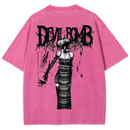 Chainsaw Man Reze Unisex Fit Washed T-Shirt 2510002002