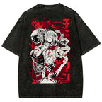 Chainsaw Man Reze Unisex Fit Washed T-Shirt 2510002009