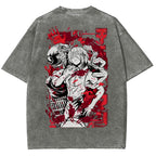 Chainsaw Man Reze Unisex Fit Washed T-Shirt 2510002009