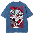 Chainsaw Man Reze Unisex Fit Washed T-Shirt 2510002009