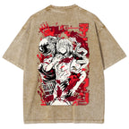 Chainsaw Man Reze Unisex Fit Washed T-Shirt 2510002009