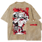 Chainsaw Man Reze Unisex Fit Washed T-Shirt 2510002009
