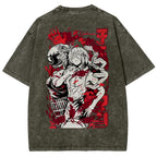 Chainsaw Man Reze Unisex Fit Washed T-Shirt 2510002009
