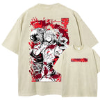Chainsaw Man Reze Unisex Fit Washed T-Shirt 2510002009