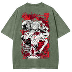 Chainsaw Man Reze Unisex Fit Washed T-Shirt 2510002009