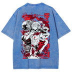 Chainsaw Man Reze Unisex Fit Washed T-Shirt 2510002009