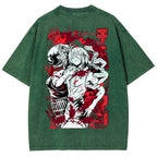 Chainsaw Man Reze Unisex Fit Washed T-Shirt 2510002009