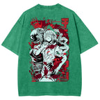 Chainsaw Man Reze Unisex Fit Washed T-Shirt 2510002009
