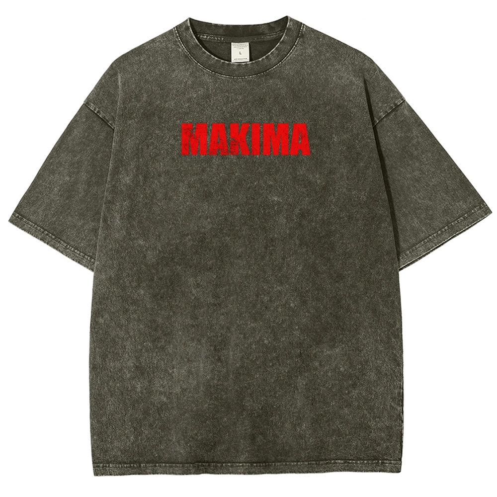 Chainsaw Man Unisex Fit Washed T-Shirt 2510002300