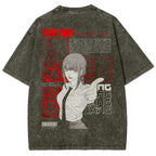 Chainsaw Man Unisex Fit Washed T-Shirt 2510002300