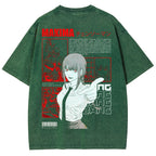 Chainsaw Man Unisex Fit Washed T-Shirt 2510002300