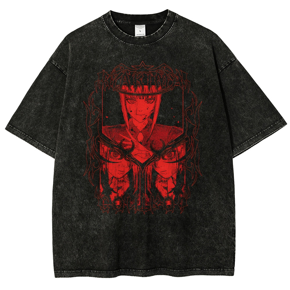 Chainsaw Man Unisex Fit Washed T-Shirt 2510002307
