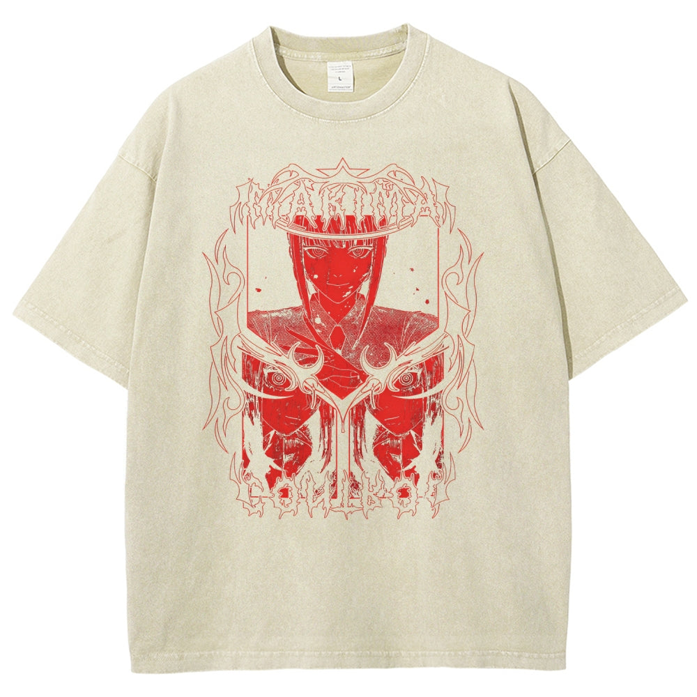 Chainsaw Man Unisex Fit Washed T-Shirt 2510002307