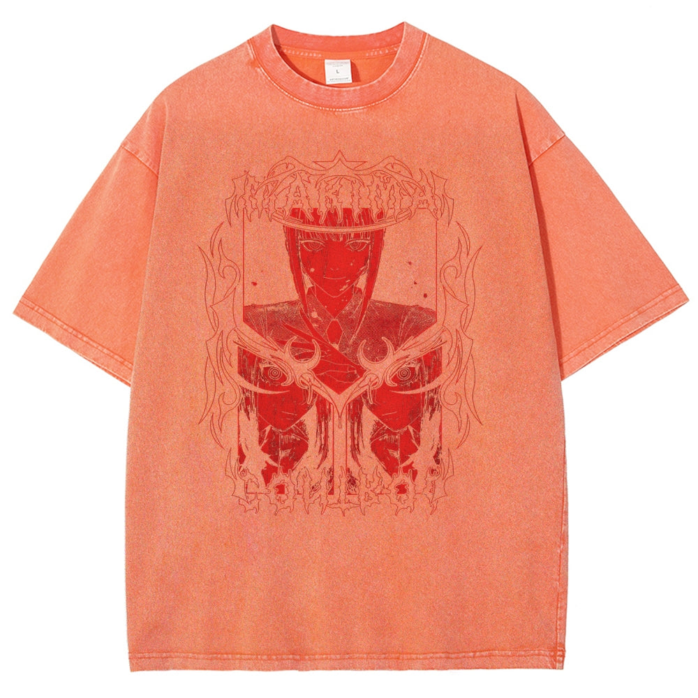 Chainsaw Man Unisex Fit Washed T-Shirt 2510002307