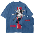 Chainsaw Man Unisex Fit Washed T-Shirt 2510002317