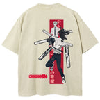 Chainsaw Man Unisex Fit Washed T-Shirt 2510002317
