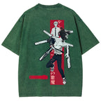 Chainsaw Man Unisex Fit Washed T-Shirt 2510002317