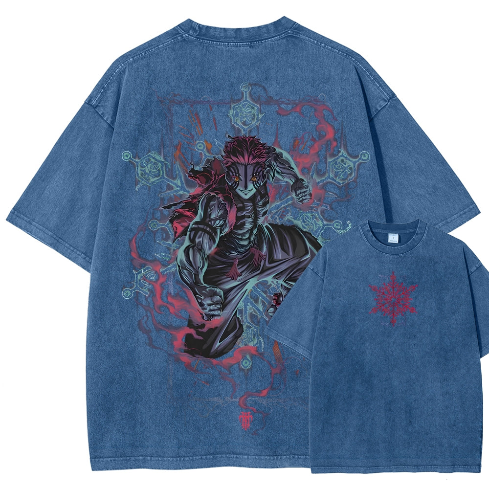 Demon Slayer Unisex Fit Washed T-Shirt 2510002511