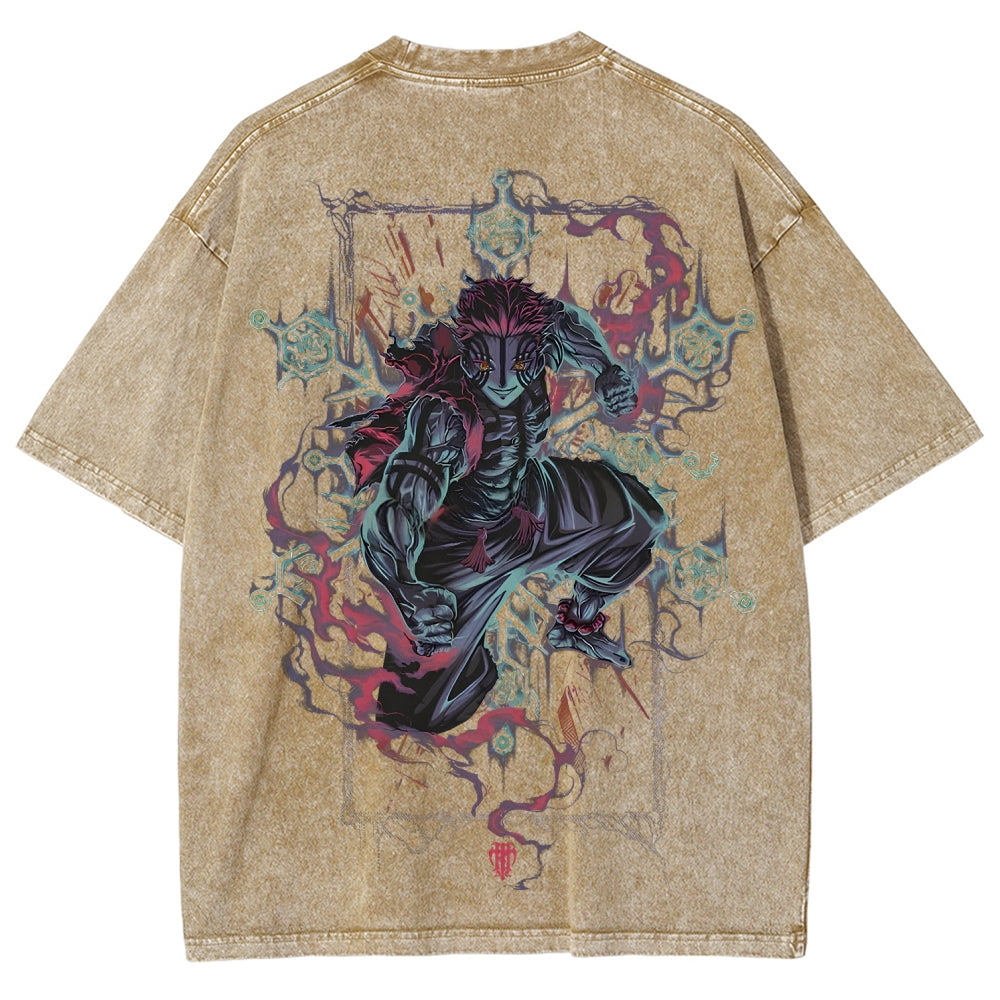 Demon Slayer Unisex Fit Washed T-Shirt 2510002511