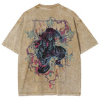 Demon Slayer Unisex Fit Washed T-Shirt 2510002511
