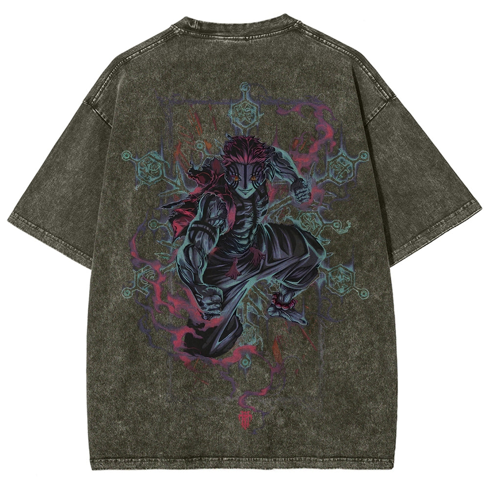 Demon Slayer Unisex Fit Washed T-Shirt 2510002511