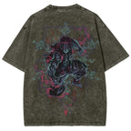 Demon Slayer Unisex Fit Washed T-Shirt 2510002511