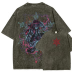 Demon Slayer Unisex Fit Washed T-Shirt 2510002511
