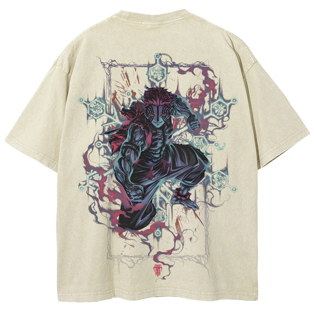 Demon Slayer Unisex Fit Washed T-Shirt 2510002511